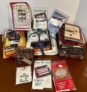 lot 236 image: One Stop Exceptional Quilting Kits