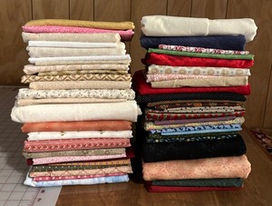 lot 259 image: Fantastic Variety of Fabric
