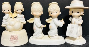 lot 160 image: Three Precious Moment Collectibles including Seek And Ye Shall Find and More
