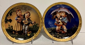 lot 357 image: MJ Hummel Brothers and Sisters Plate Collection
