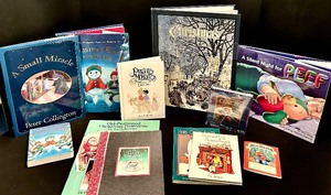 lot 329 image: Wonderful Collection of Christmas Books Including A Small Miracle, A Silent Night for PEEF and More