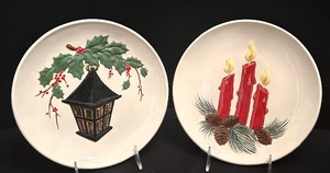 lot 333 image: Beautiful Hand Painted Plates