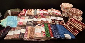 lot 339 image: Outstanding Collection of Quilting Fabric