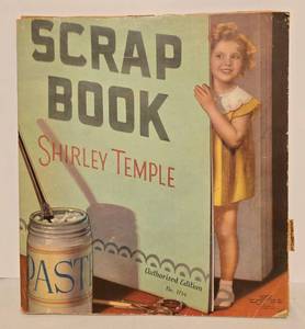 lot 424 image: Fabulous Shirley Temple Scrapbook