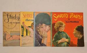lot 425 image: Set of Four Vintage Shirley Temple Books