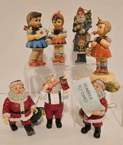 lot 442 image: Vintage Christmas Ornament Selection