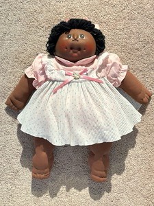 lot 480 image: Handmade Cabbage Patch Look Alike Doll