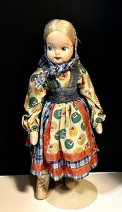 lot 544 image: Vintage 50s Polish Rag Doll