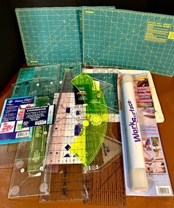 lot 554 image: Variety of Rotary Template Boards and Tools