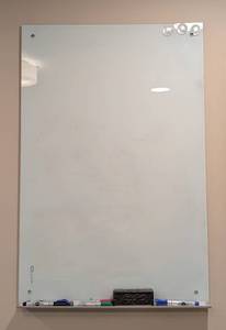 lot 112A image: Quartet Wall Hanging Dry Erase Board