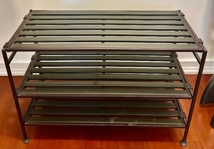 lot 120 image: Great Metal Shoe Organizer