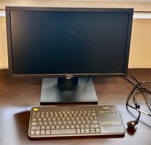 lot 63 image: Dell Monitor with Keyboard