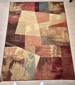 lot 65 image: Modern Abstract Area Rug