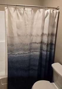 lot 131 image: Modern Design Cloth Shower Curtain