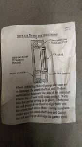 lot 81 image: Oil Pump Assembly for Engine Model M221 - New in Box