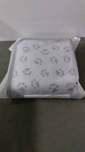 lot 114 image: Electric Pet Heating Pad with Paw Print Design