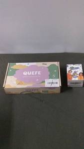 lot 122 image: Que Fe Crafting Kit with Beads and 90s Music Trivia Game