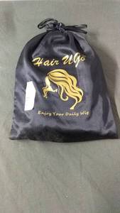lot 199 image: 24-Inch Human Hair Lace Frontal Wig with Wig Cap and Eyelashes