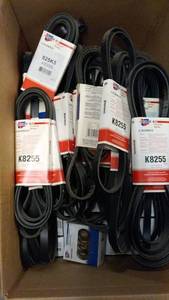 lot 66 image: Lot of Automotive Belts and Components - Various Sizes