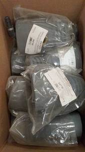lot 69 image: Lot of 9 New Dayco Garage Exhaust Hose Accessory Dynamometer Hose and Adapters