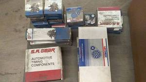 lot 71 image: Lot of S.A. Gear and Carquest Automotive Timing Components - Various Parts