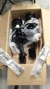 lot 88 image: Complete Suspension Strut Assembly Set for Cars with 2 Sealed Ball Joints