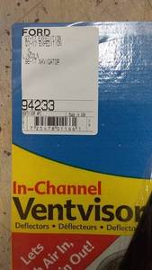 lot 98 image: In-Channel Ventvisor for Ford Expedition and Lincoln Navigator (1997-2017)