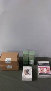 lot 189 image: Collection of Beauty and Hair Care Products - Whitening Cream, Hair Removal Tool, and Rosemary Mint Oil