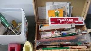 lot 227 image: Assorted Crafting Tools and Supplies Set