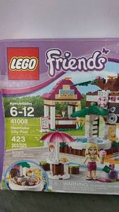 lot 233 image: LEGO Friends Heartlake City Pool Set 41008 - 423 Pieces