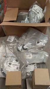 lot 60 image: Lot of Power Steering Hoses and Engine Parts
