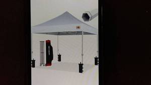 lot 170 image: Arcadia 10x10 Instant Canopy Tent with Carry Bag