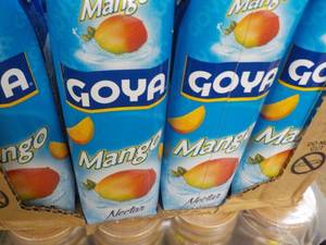 12 ct 33.8 oz Goya Mango Nectar pa...