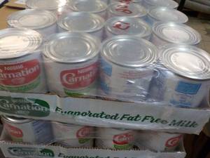 24 ct 12 oz cans Carnation Fat Free...