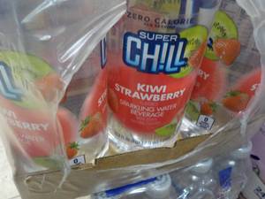 12 ct 33.8 oz Bottles Chill Strawbe...
