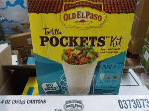 6 boxes Old El Paso Tortilla Pocket...