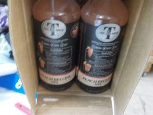 6 ct 1 liter Bottles Mr. and Mrs. T...