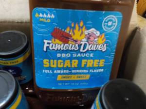 6 ct 18 oz bottles Famous Daves Sug...