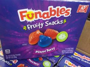 8 ct Funables Fruity Snacks 10 - 8 ...