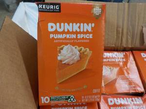 6 ct Keurig Dunkin Pumpkin Spice K ...