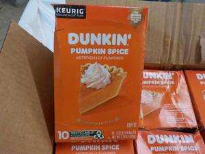 6 ct Keurig Dunkin Pumpkin Spice K ...