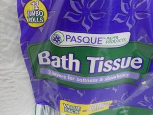 24 rolls Pasque 2 Ply Bath Tissue...