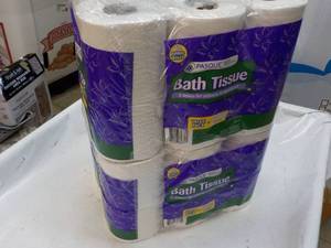 24 rolls Pasque 2 Ply Bath Tissue...