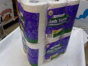 24 rolls Pasque 2 Ply Bath Tissue...