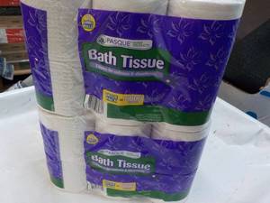 24 rolls Pasque 2 Ply Bath Tissue...
