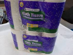 24 rolls Pasque 2 Ply Bath Tissue...