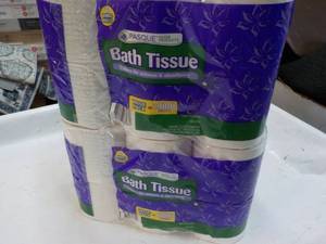 24 rolls Pasque 2 Ply Bath Tissue...
