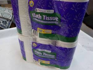 24 rolls Pasque 2 Ply Bath Tissue...