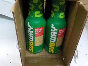 6 ct Subway 16 oz bottles Creamy It...