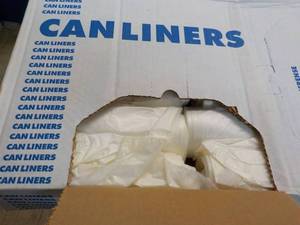 Case of 250 Clear 33 Gallon Can Lin...